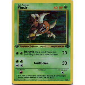 Pinsir Jungle 1st Edition "Reprinted"